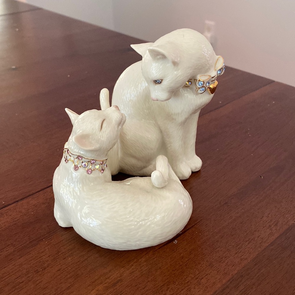 Lenox Sweet Devotion Bejeweled Cats (pair)